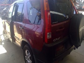 2002 HONDA CR-V,  BURGUNDY, EX, 2.4L, AT,  AWD,  A25136
